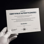 Certyfikat Autentyczności Obrazów na płótnie Huephant