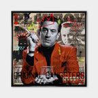 Obraz na płótnie Ace Casino. Nowoczesny wydruk galeryjny pop-art z motywem sukcesu, gangstera i luksusu. Wyjątkowa sztuka nowoczesna do biura.