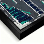 Motywacyjny Obraz biznesowy na płótnie Budujesz Wolność – porównanie etatu i biznesu, symbol niezależności i rozwoju, motywacyjna grafika Huephant.