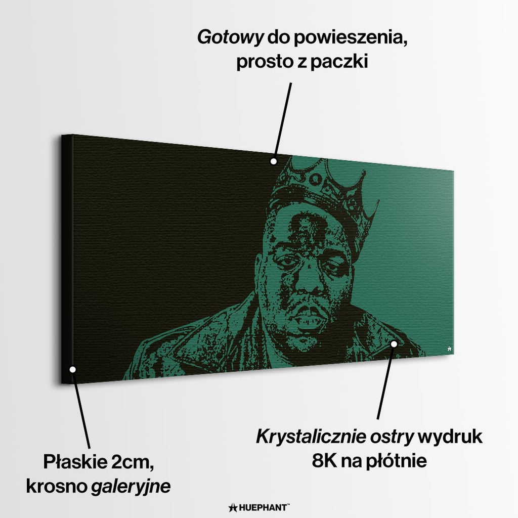 Obraz Big Crown – informacje o wykonaniu – Huephant
