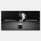 Obraz Billiards Quote – Płótno – Bez ramy – Huephant
