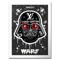 Black Visor – Płótno – Bez ramy – Huephant