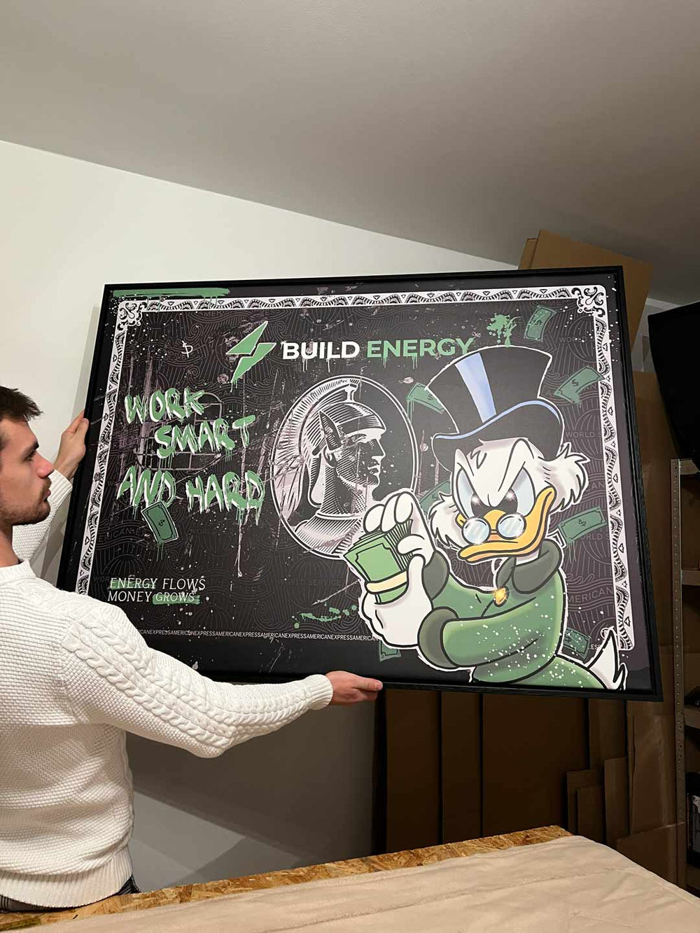 <h2>Obrazy Huephant.<br/>W waszych wnętrzach.</h2>