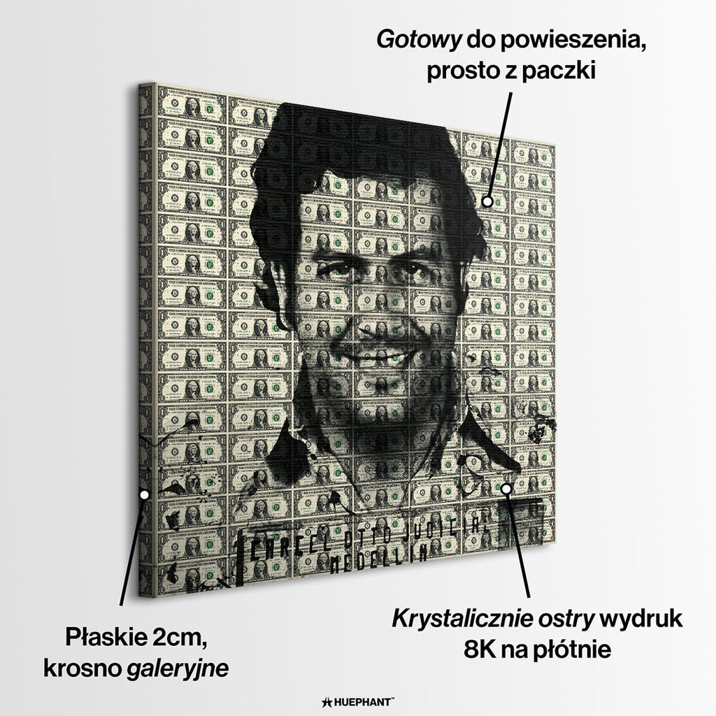 Obraz Cartel Boss – informacje o wykonaniu – Huephant