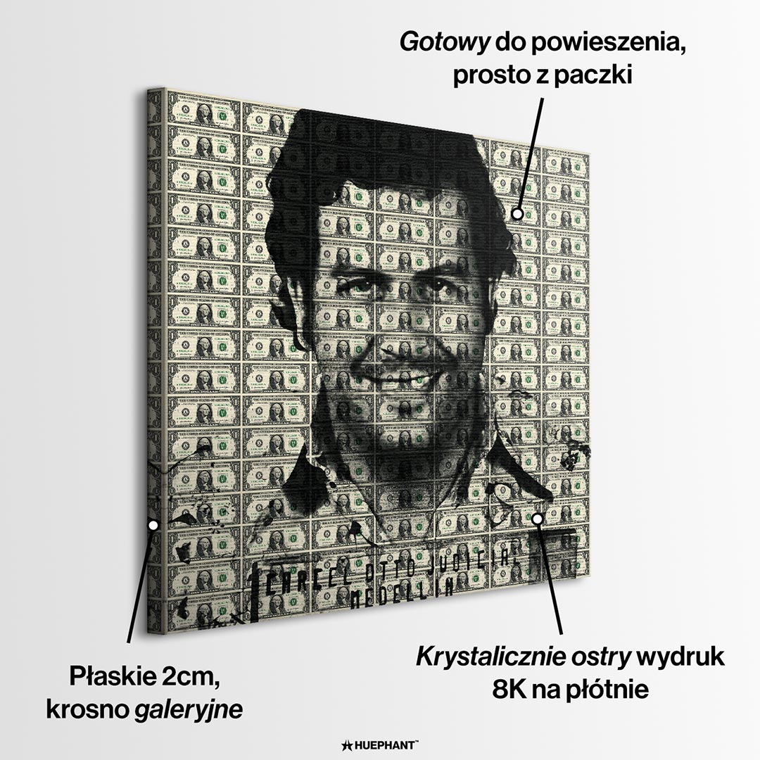 Obraz Cartel Boss – informacje o wykonaniu – Huephant