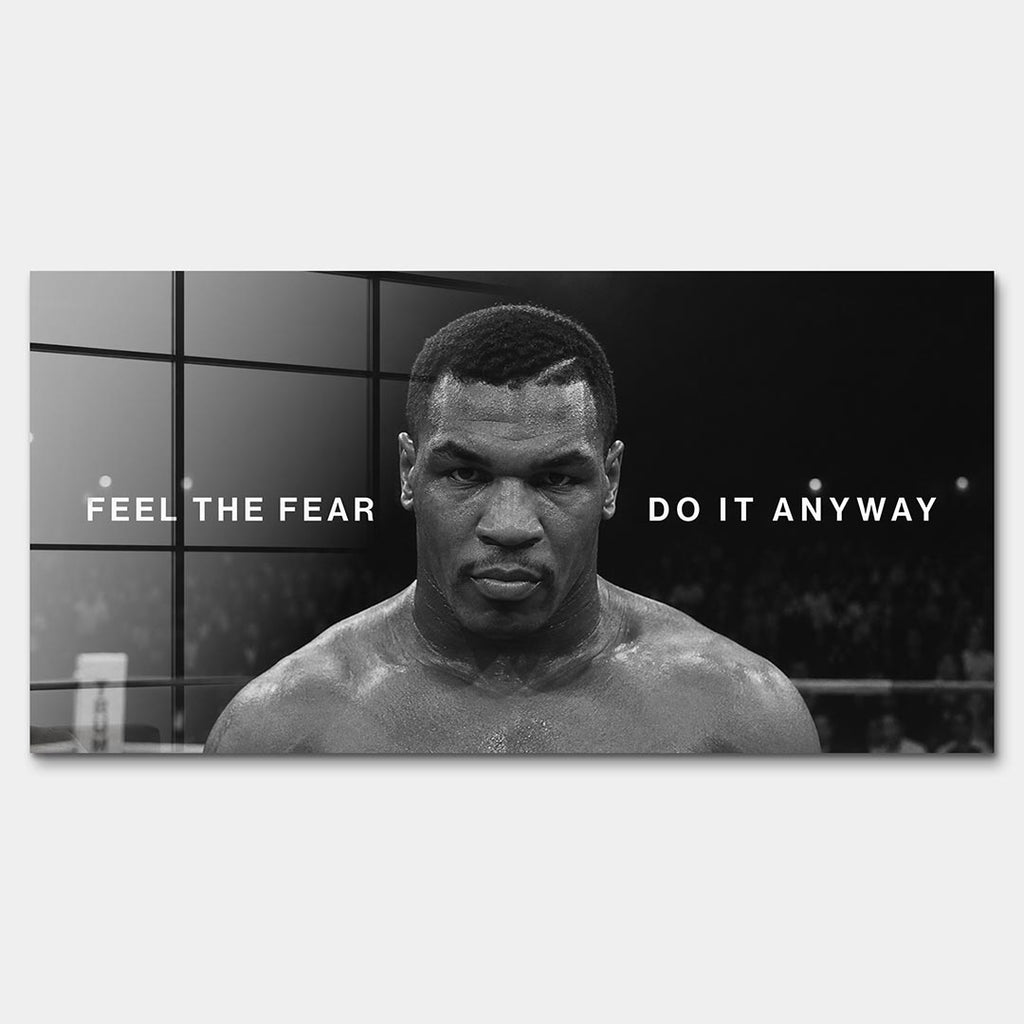 Obraz Do It Anyway – Szkło akrylowe – Bez ramy – Huephant