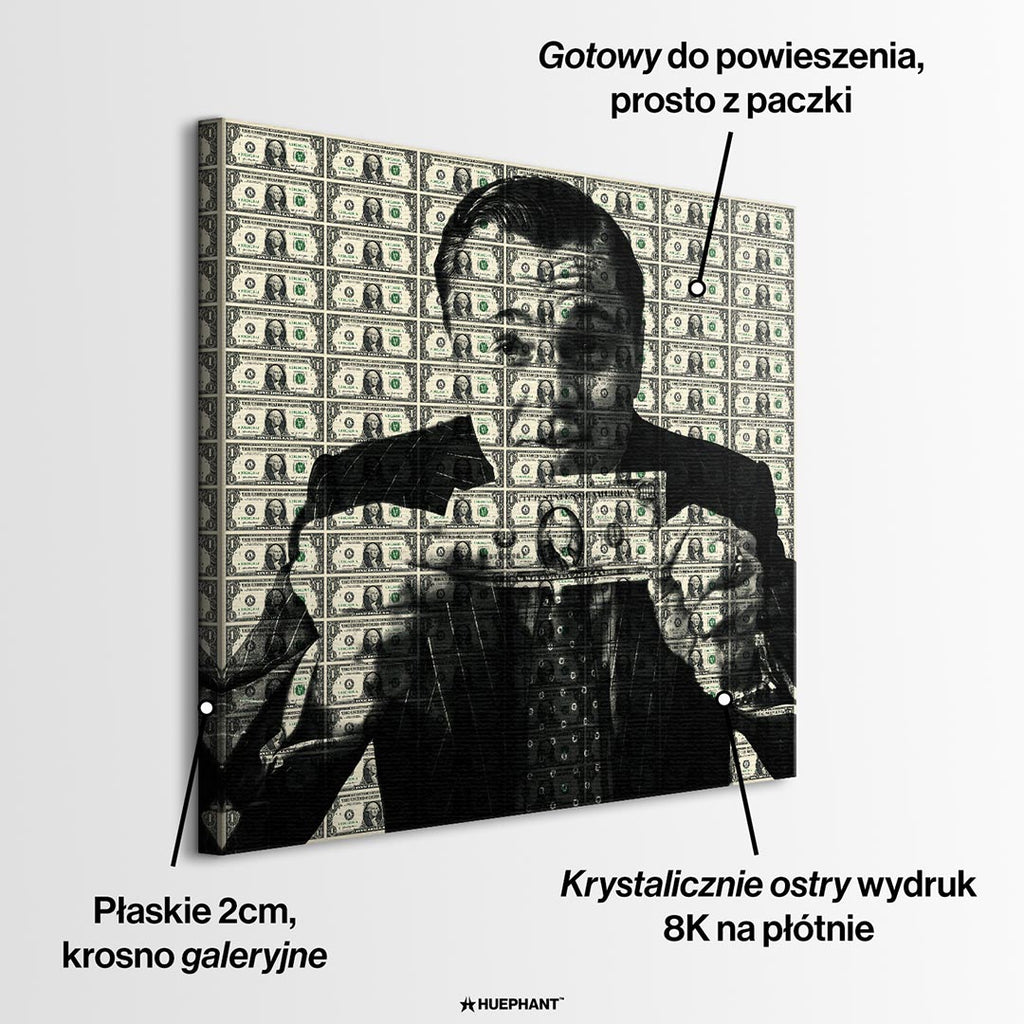Obraz Dollar Grip – informacje o wykonaniu – Huephant