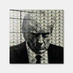Obraz Dollar President – Szkło akrylowe – Bez ramy – Huephant