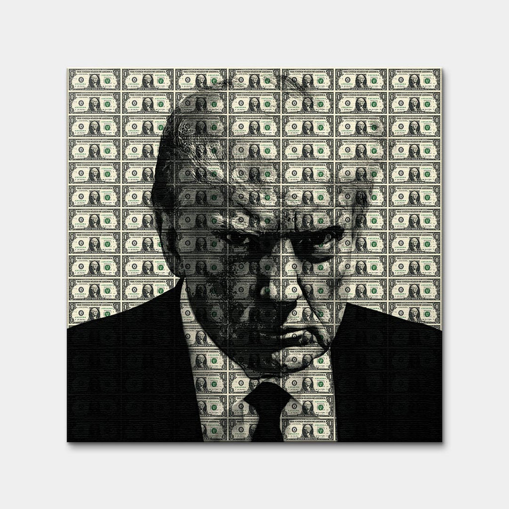Obraz Dollar President – Płótno – Bez ramy – Huephant
