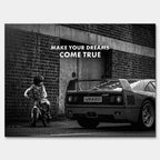 Obraz Dreams Come True Kid – Płótno – Bez ramy – Huephant