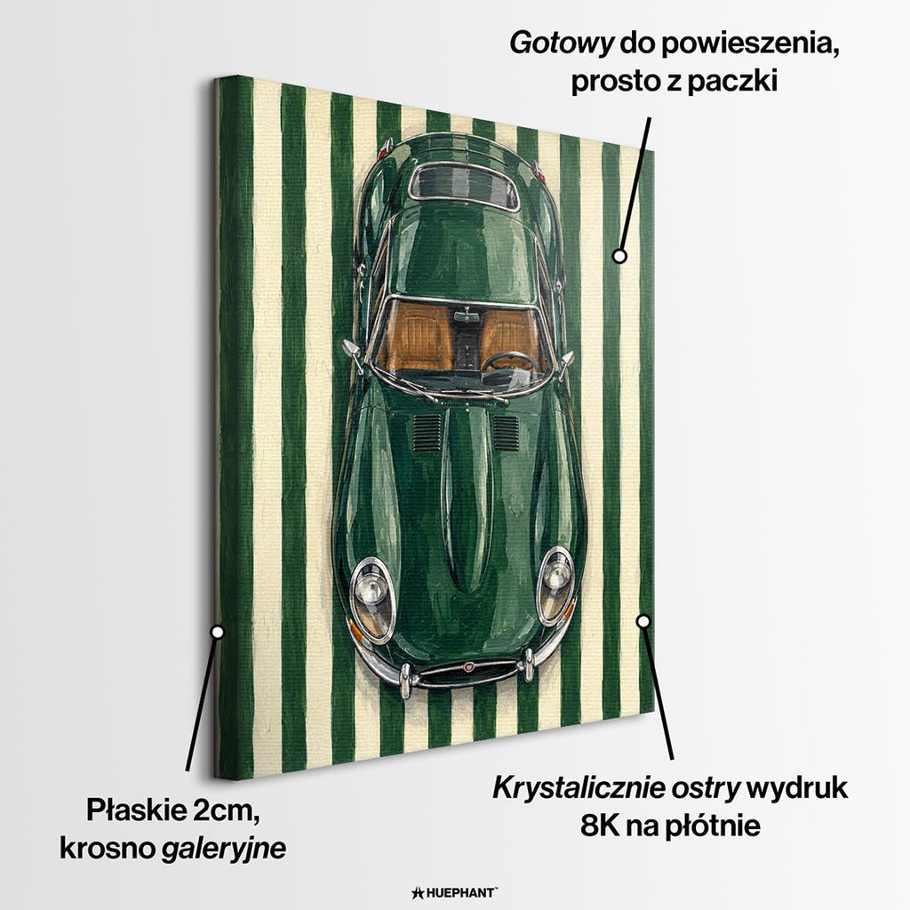 Obraz Emerald Grace – informacje o wykonaniu – Huephant