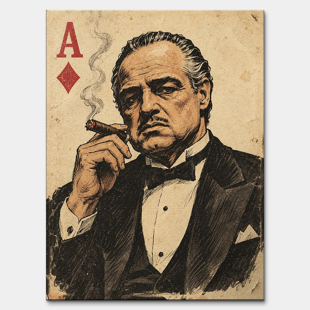 Obraz Father Card – Płótno – Bez ramy – Huephant