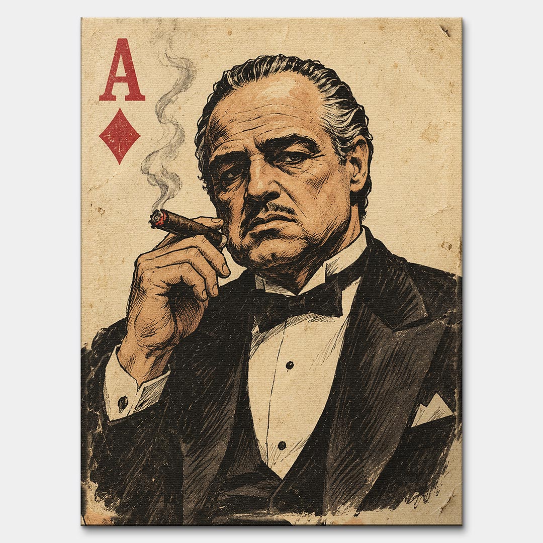 Obraz Father Card – Płótno – Bez ramy – Huephant