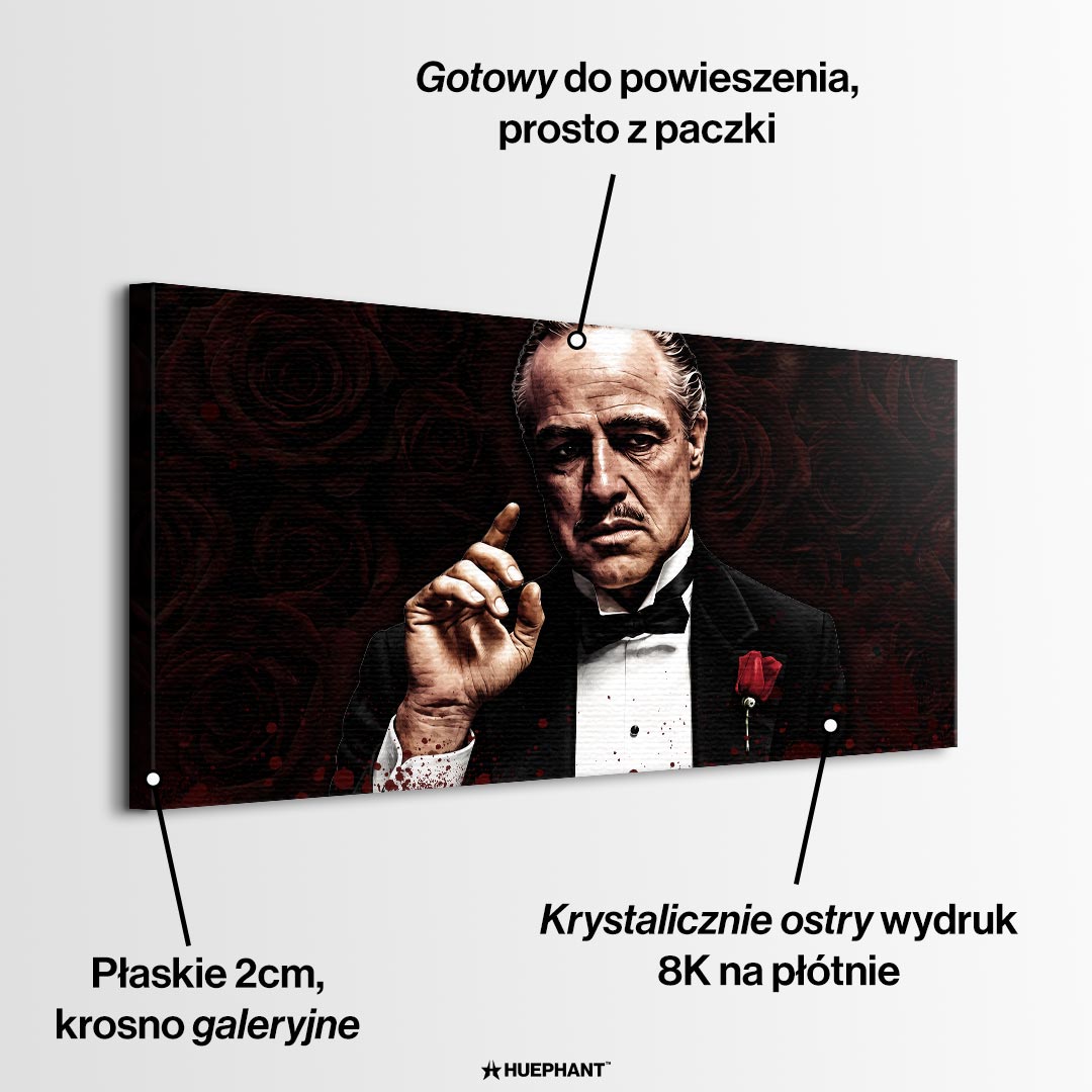 Obraz Father Roses – informacje o wykonaniu – Huephant