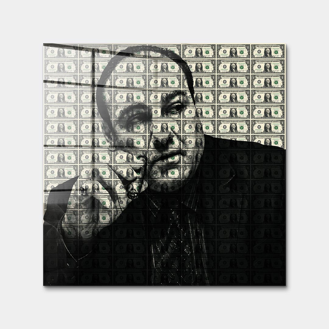 Obraz Final Word – Szkło akrylowe – Bez ramy – Huephant