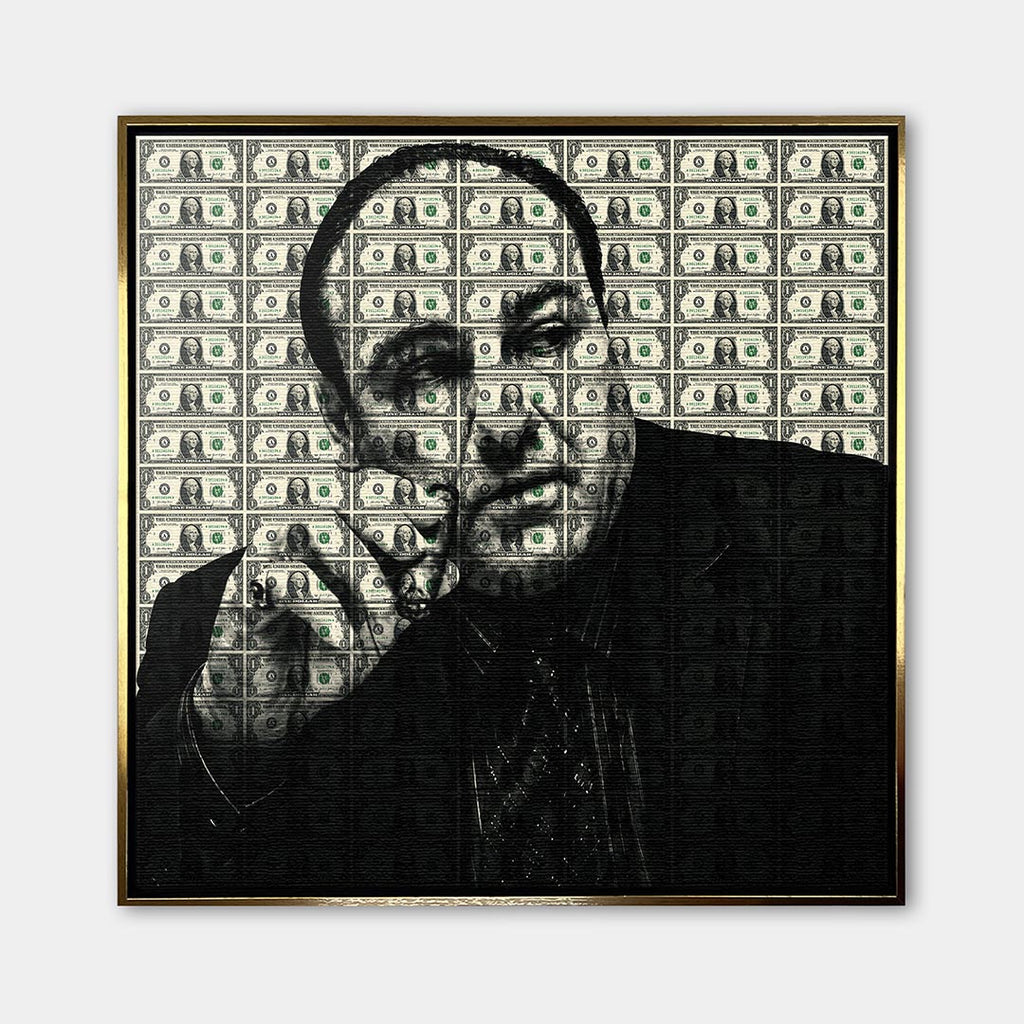 Obraz Final Word – Płótno – Złota rama – Huephant