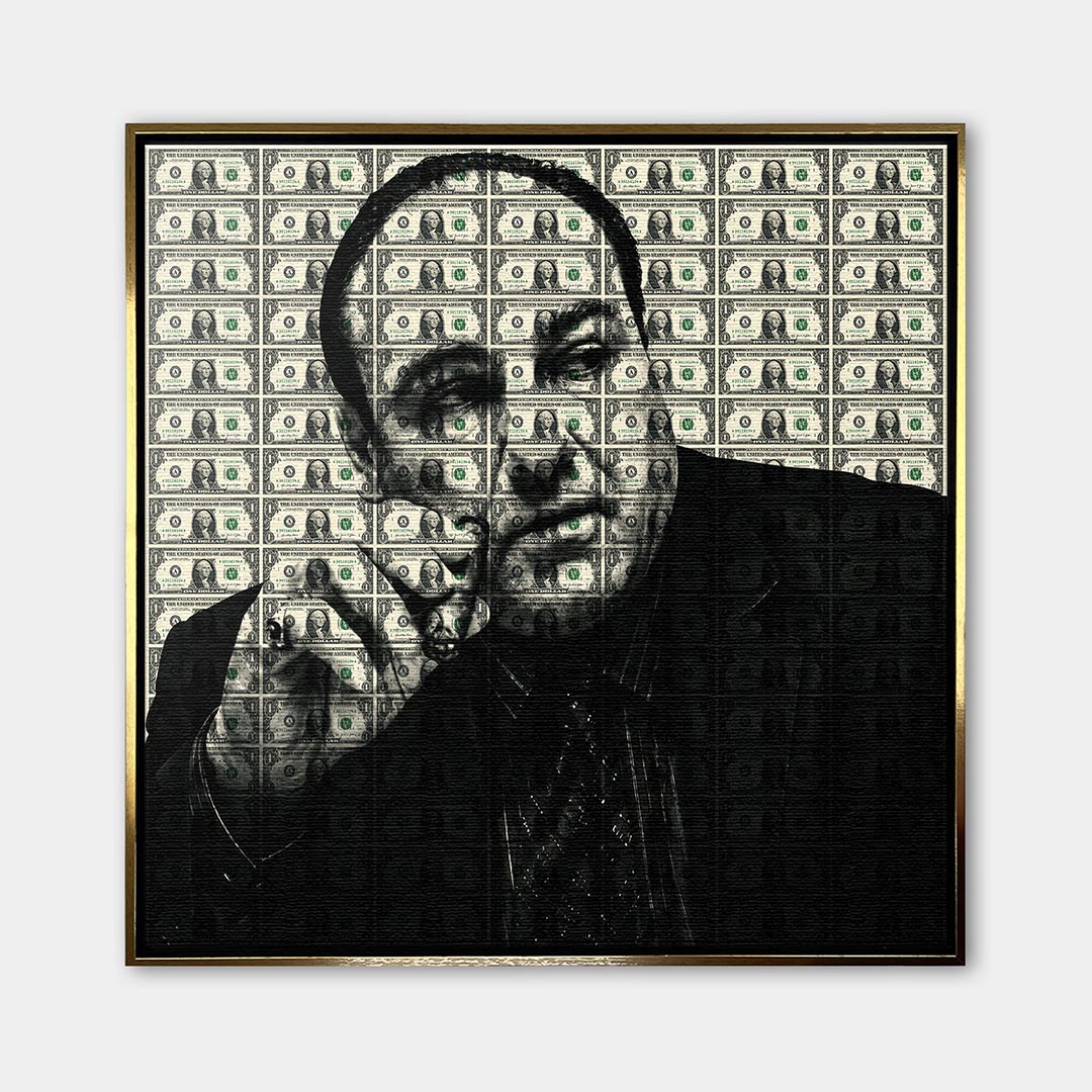 Obraz Final Word – Płótno – Złota rama – Huephant
