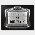 Obraz Get Rich Jukebox – Płótno – Bez ramy – Huephant