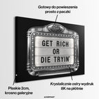 Obraz Get Rich Jukebox – informacje o wykonaniu – Huephant
