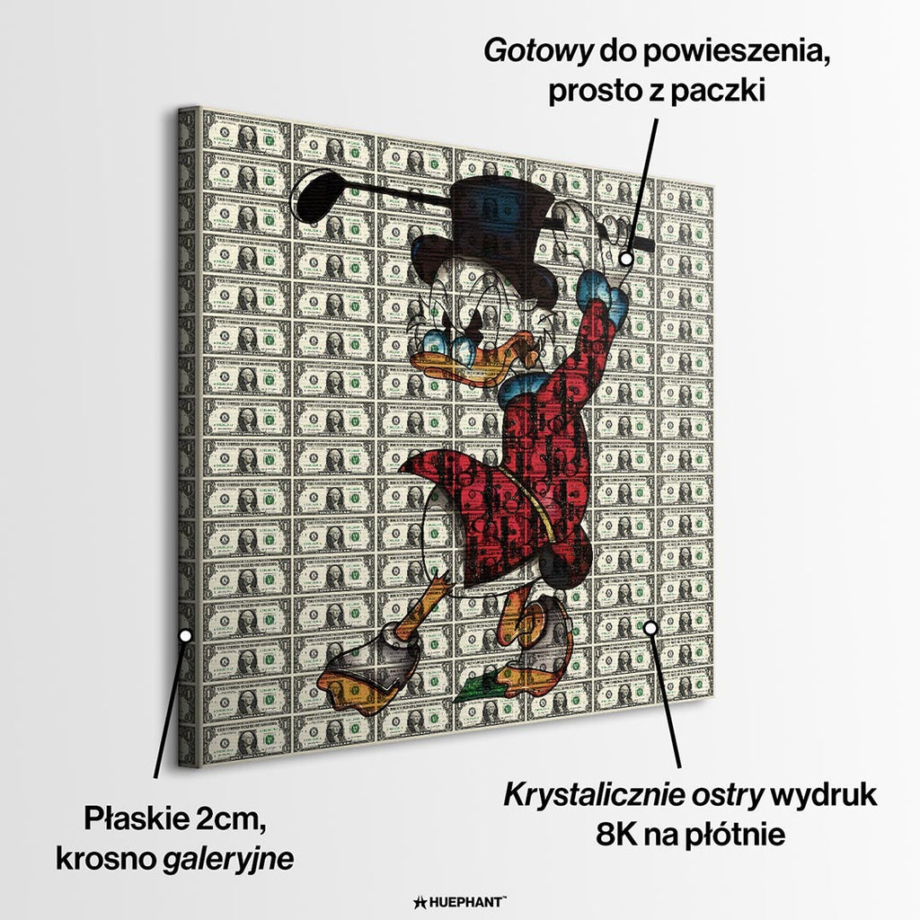 Obraz Golf Tycoon – informacje o wykonaniu – Huephant