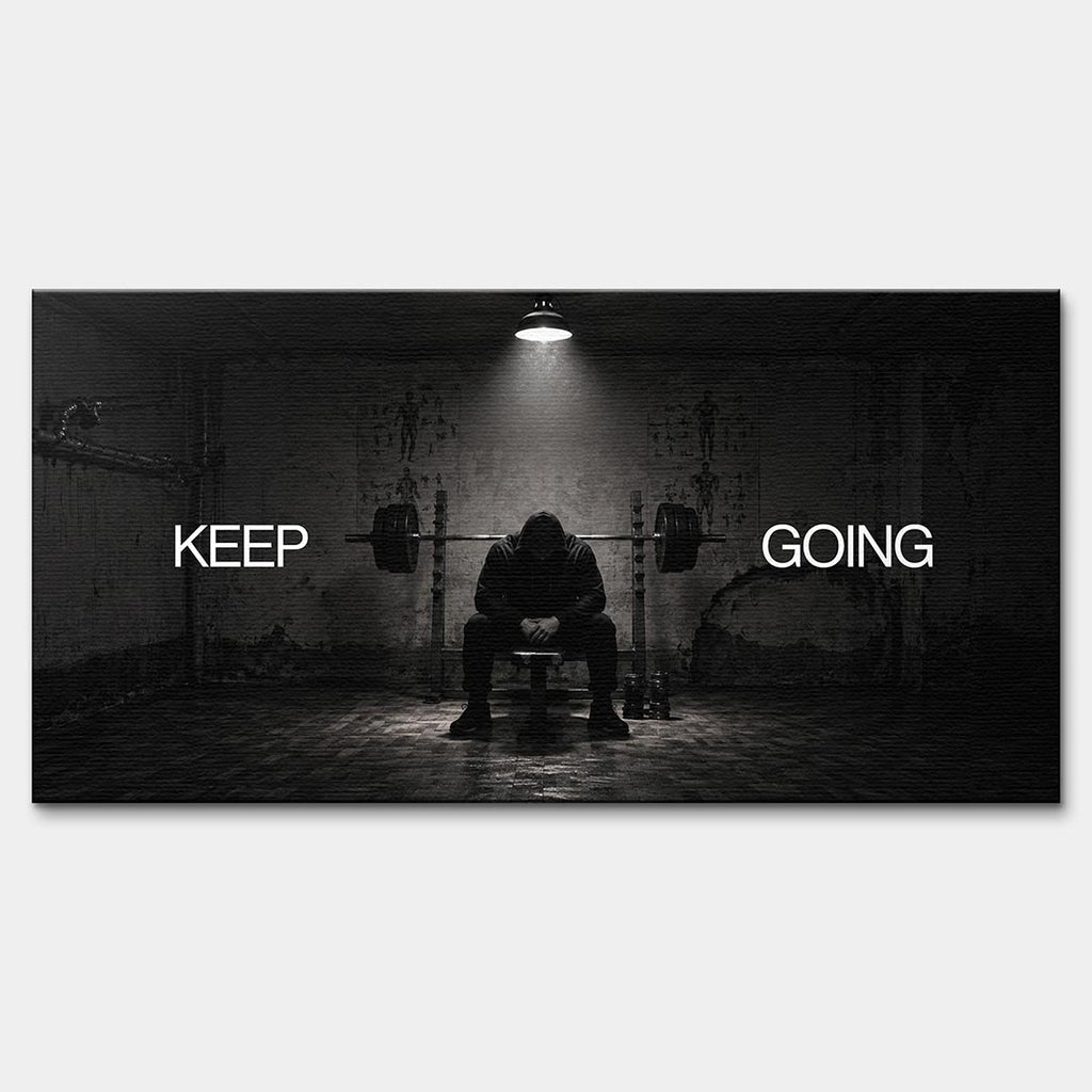 Obraz Keep Going – Płótno – Bez ramy – Huephant