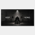 Obraz Keep Going – Płótno – Bez ramy – Huephant
