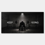 Obraz Keep Going – Płótno – Bez ramy – Huephant