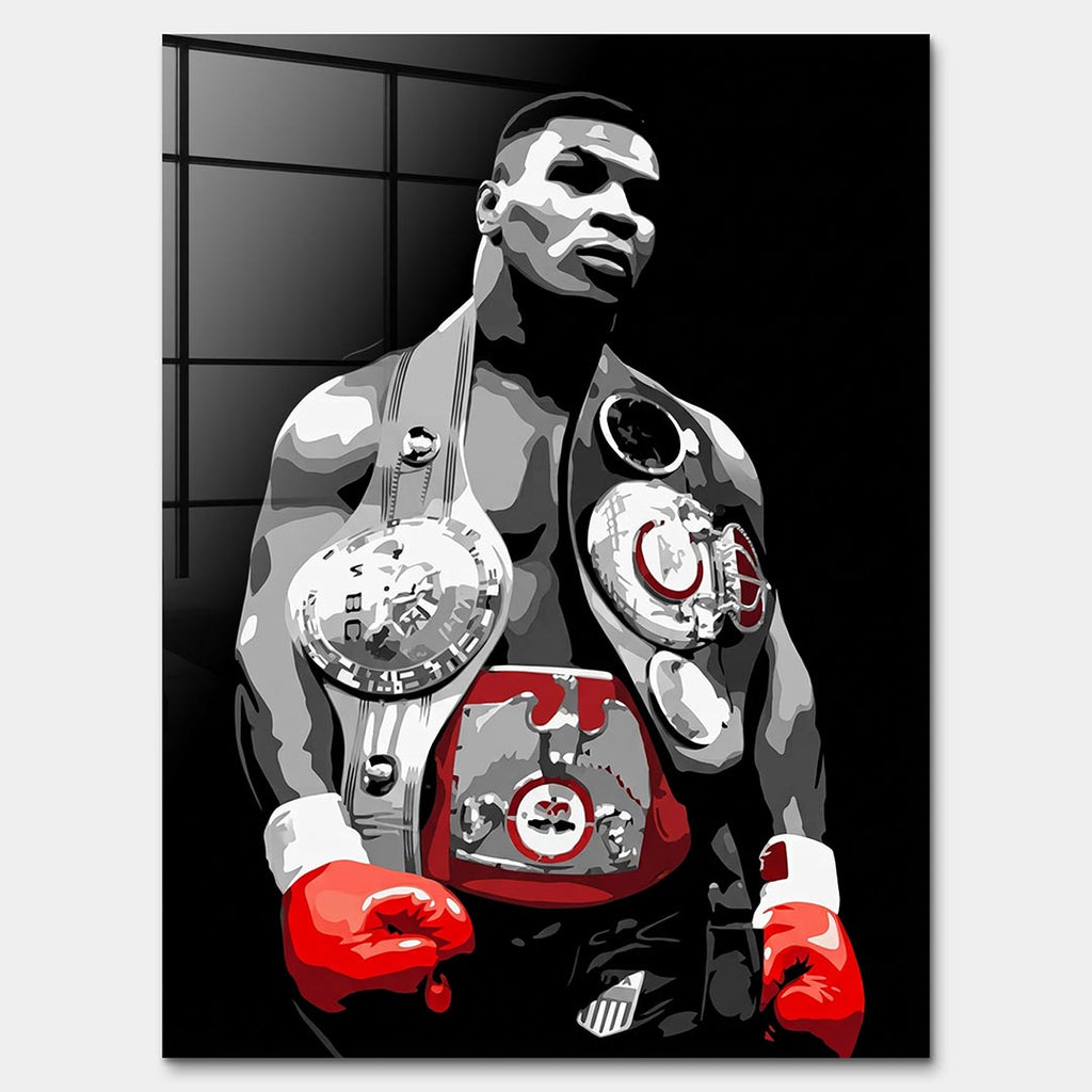 Obraz Legacy No. 01 Undisputed – Szkło akrylowe – Bez ramy – Huephant