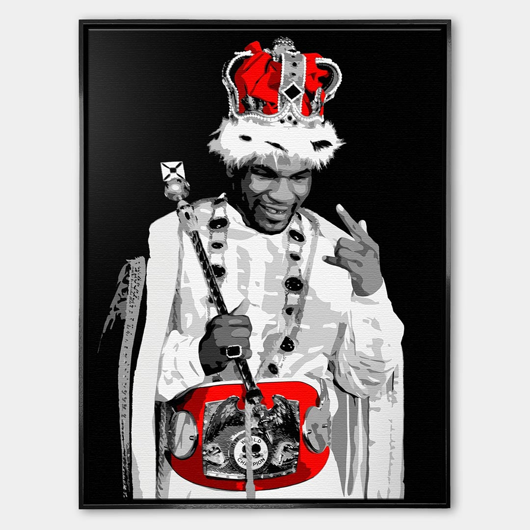 Obraz Legacy No. 03 Crowned – Płótno – Czarna rama – Huephant