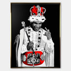 Obraz Legacy No. 03 Crowned – Płótno – Złota rama – Huephant