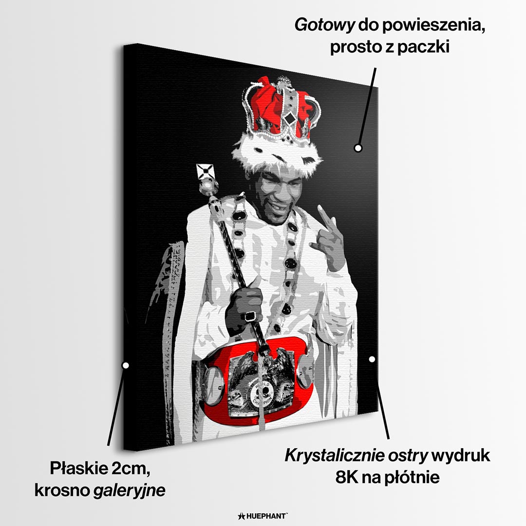Obraz Legacy No. 03 Crowned – informacje o wykonaniu – Huephant