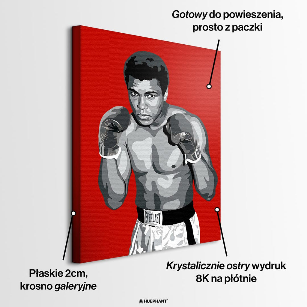 Obraz Legacy No. 06 The Greatest – informacje o wykonaniu – Huephant
