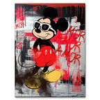 Love Mouse – Płótno – Bez ramy – Huephant