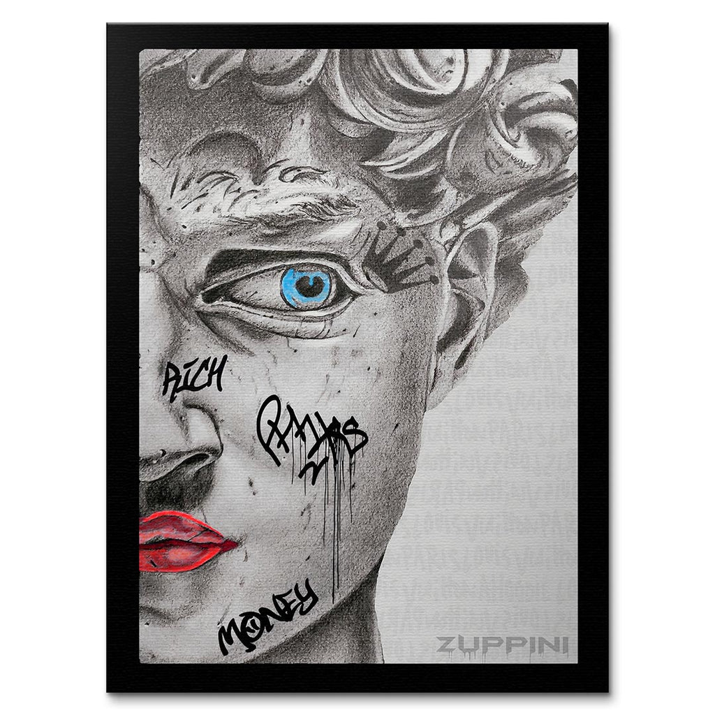 Marble Gaze – Płótno – Bez ramy – Huephant