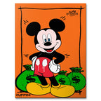 Money Mouse – Płótno – Bez ramy – Huephant