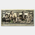 Obraz Money Street – Płótno – Bez ramy – Huephant