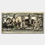 Obraz Money Street – Płótno – Bez ramy – Huephant