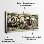 Obraz Money Street – informacje o wykonaniu – Huephant