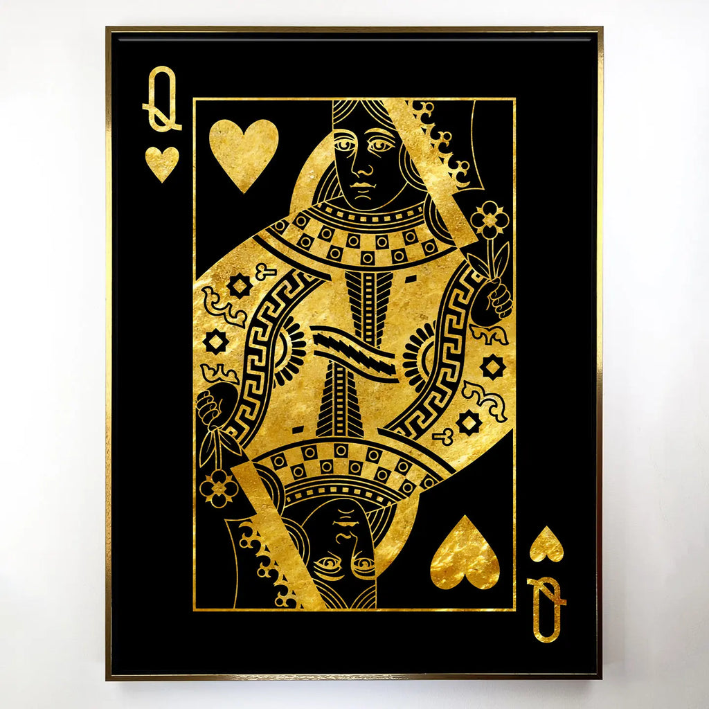 Zestaw Karty - King & Queen of Hearts