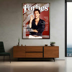 Obraz Scarface na płótnie Scarface Cover z Tonym Montaną na okładce inspirowanej Forbes, symbol sukcesu i odwagi.