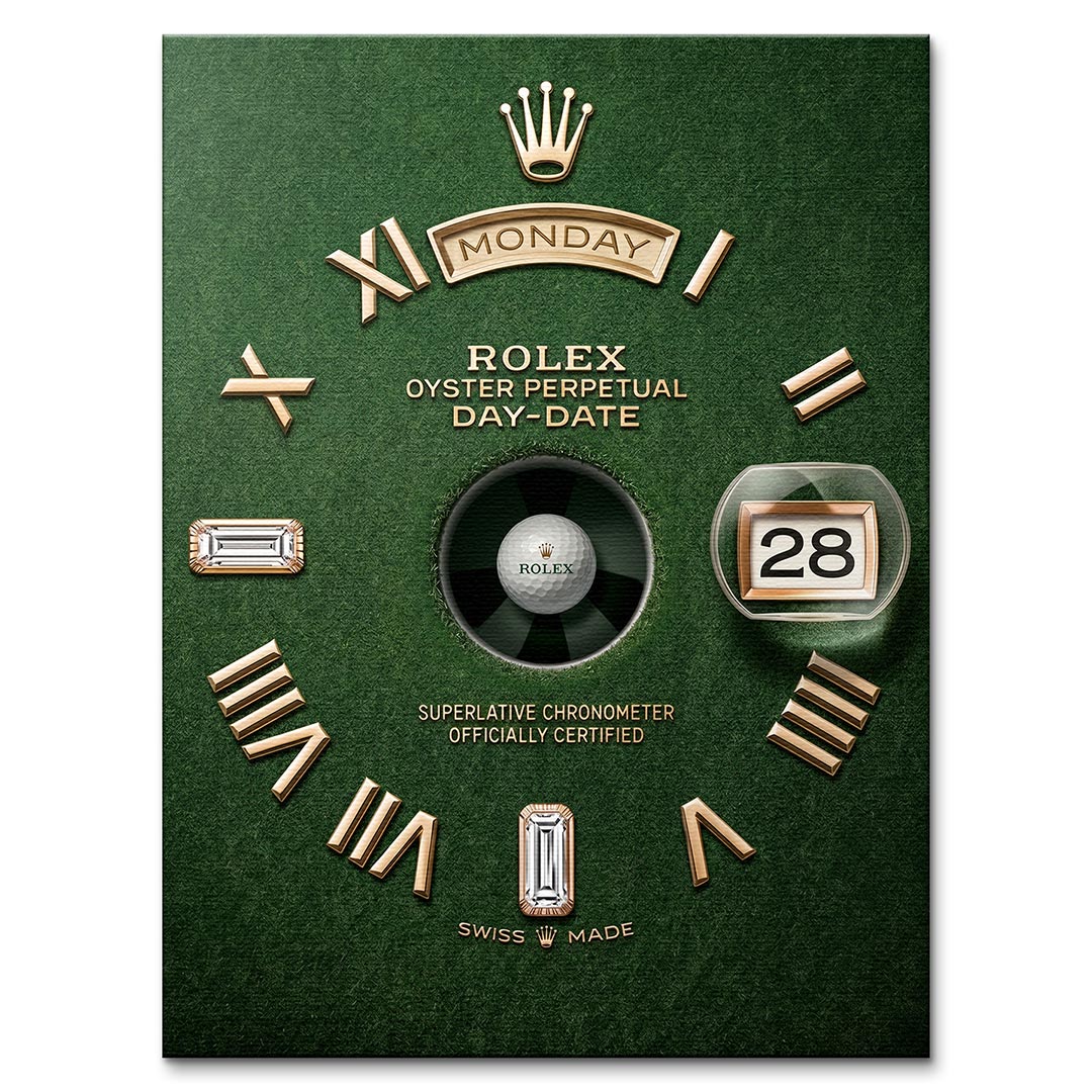 Tee Time – Płótno – Bez ramy – Huephant