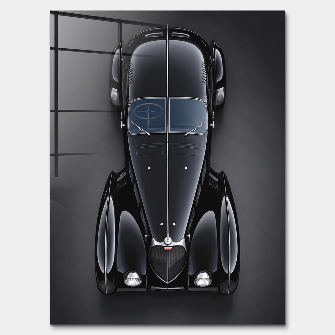 Obraz Noir Coupe – Szkło akrylowe – Bez ramy – Huephant