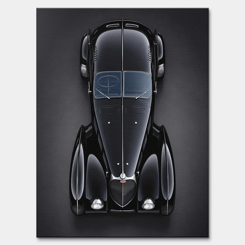 Obraz Noir Coupe – Płótno – Bez ramy – Huephant