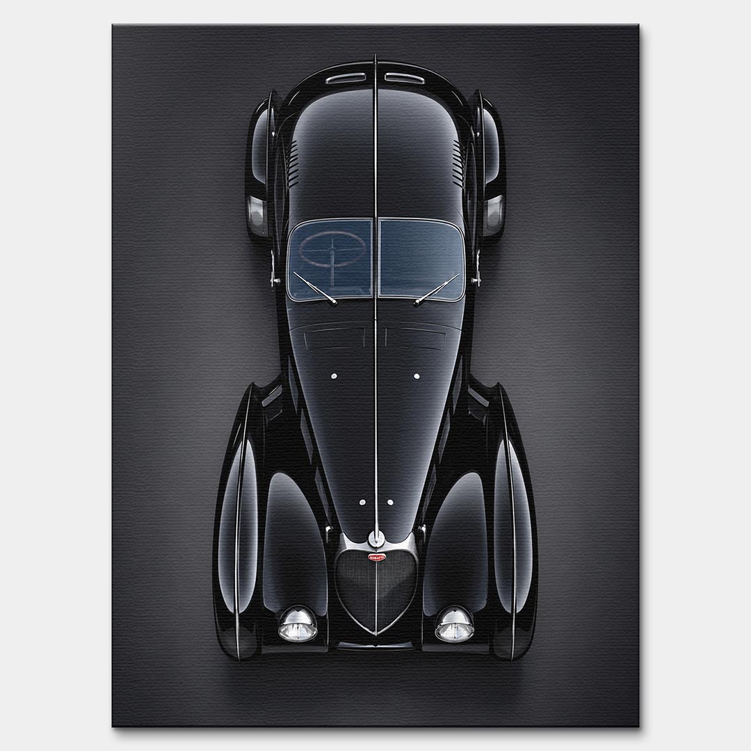 Obraz Noir Coupe – Płótno – Bez ramy – Huephant