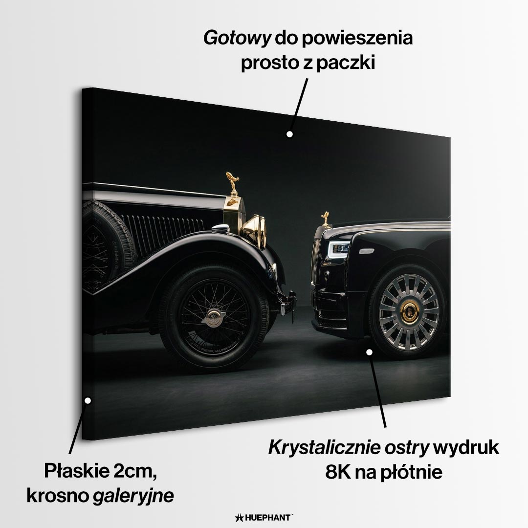 Obraz Old vs New 03 – informacje o wykonaniu – Huephant