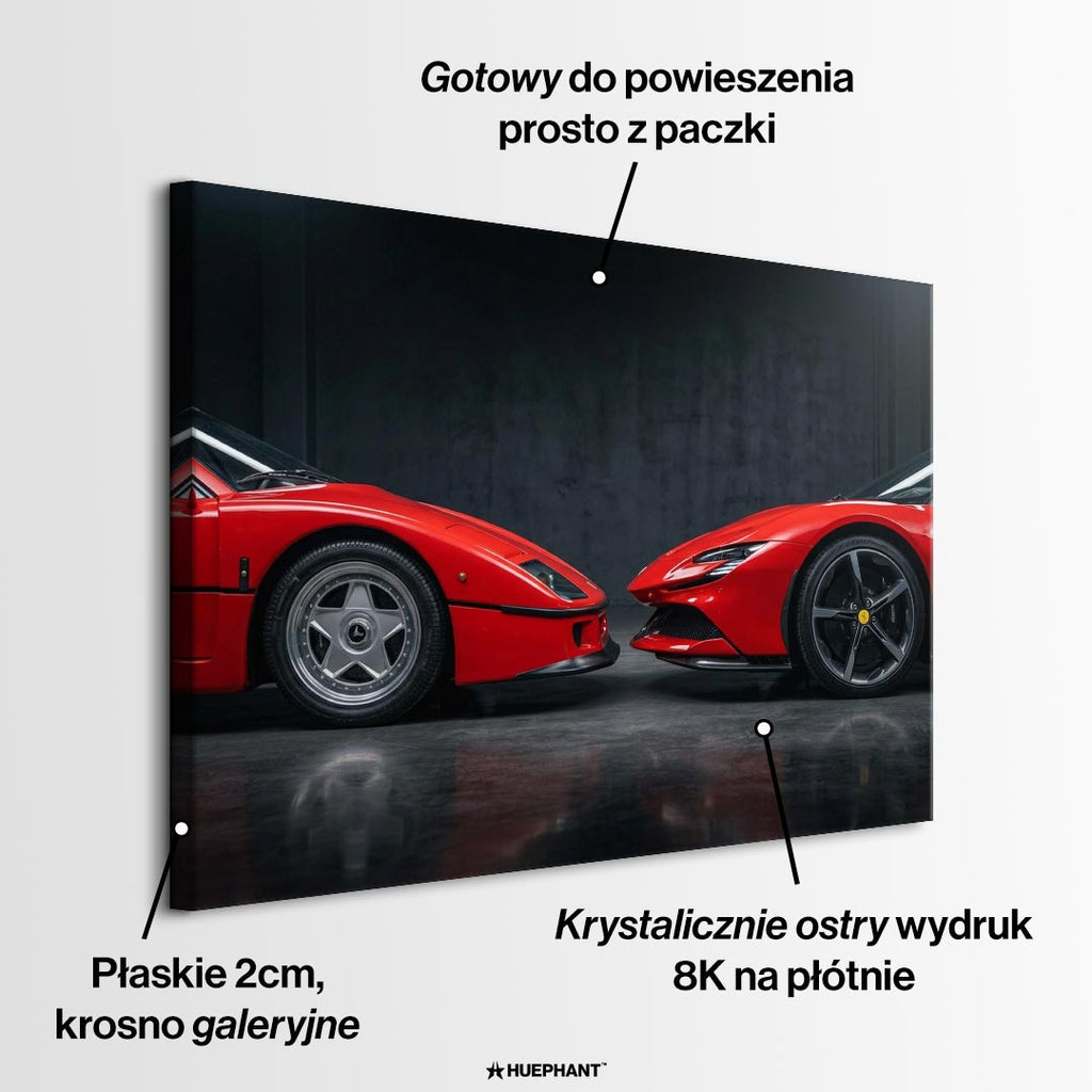 Obraz Old vs New 04 – informacje o wykonaniu – Huephant