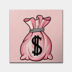 Obraz Pink Bag – Płótno – Bez ramy – Huephant