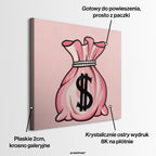 Obraz Pink Bag – informacje o wykonaniu – Huephant