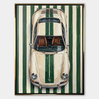 Obraz Racing Green – Płótno – Złota rama – Huephant