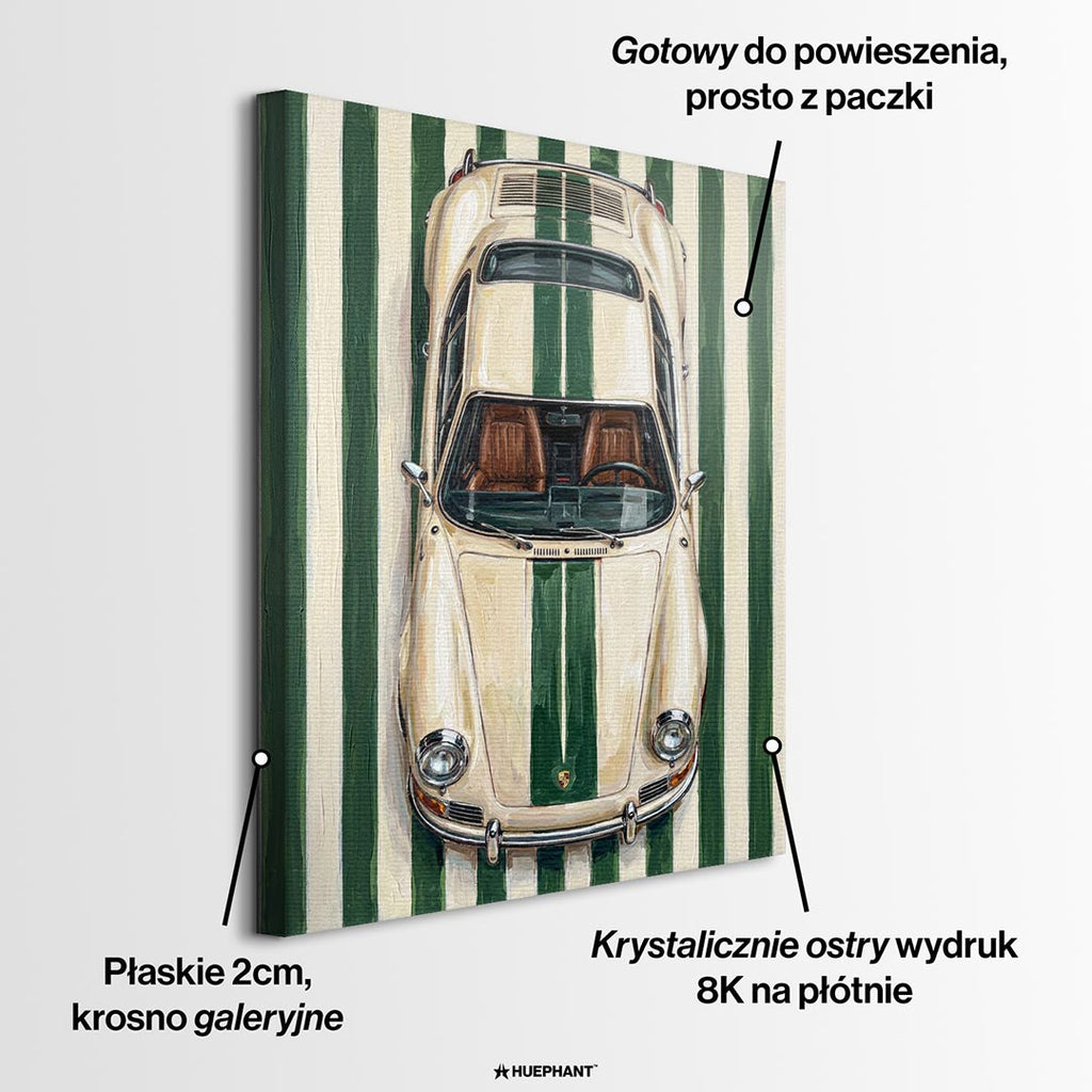 Obraz Racing Green – informacje o wykonaniu – Huephant